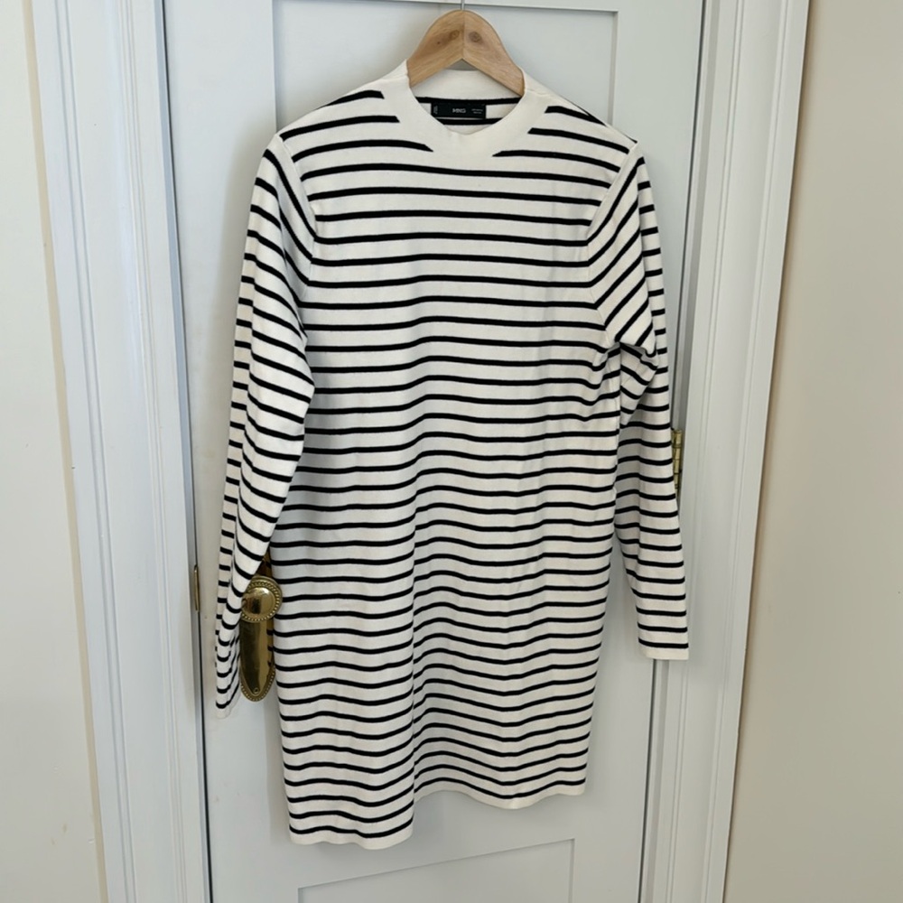 Mango sweater dress - L